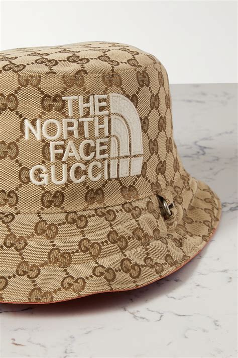 gucci north face bucket hat.